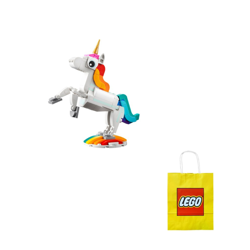 Конструктор LEGO Creative Series "Волшебный единорог" 31140 - Boxette Shop